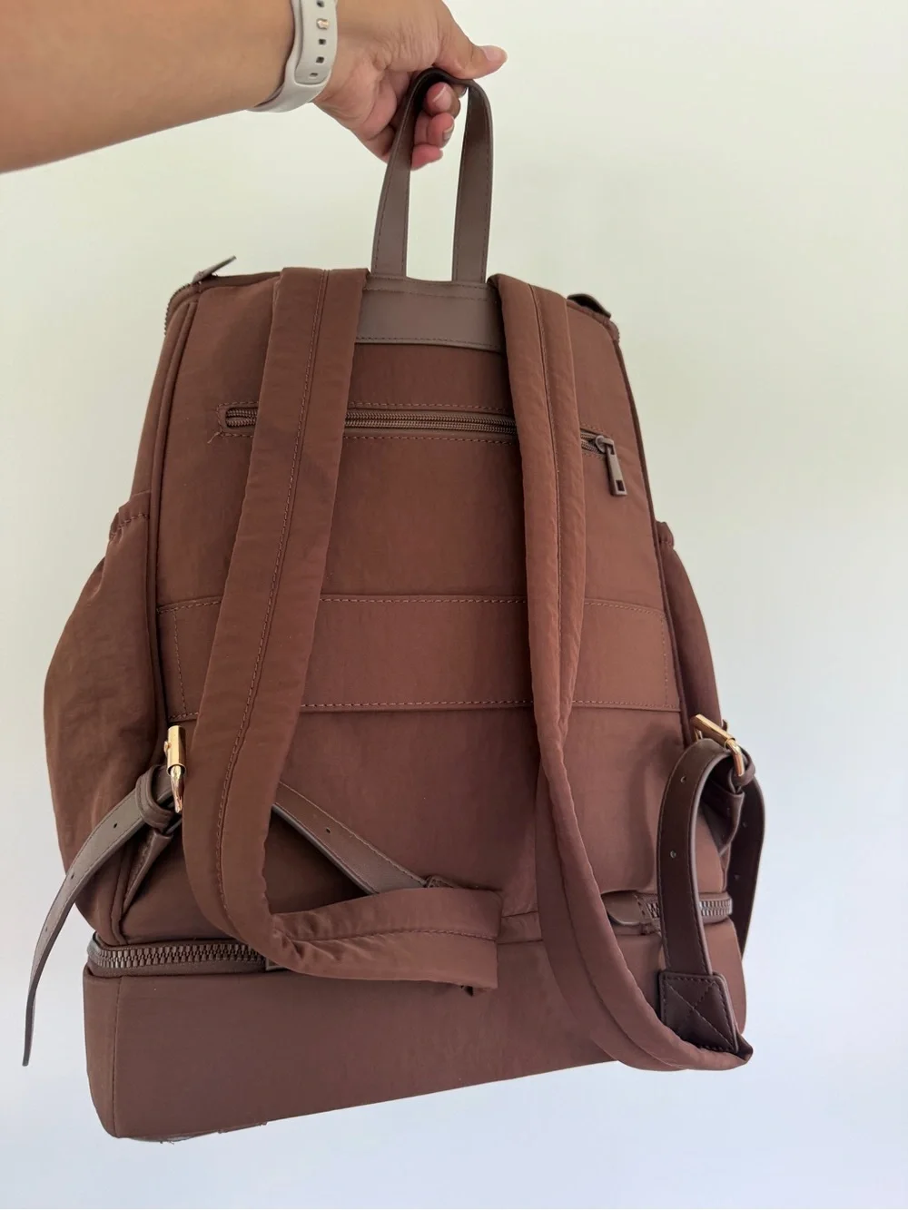 Poppy & Peonies The Summit Backpack - Chocolate Brown